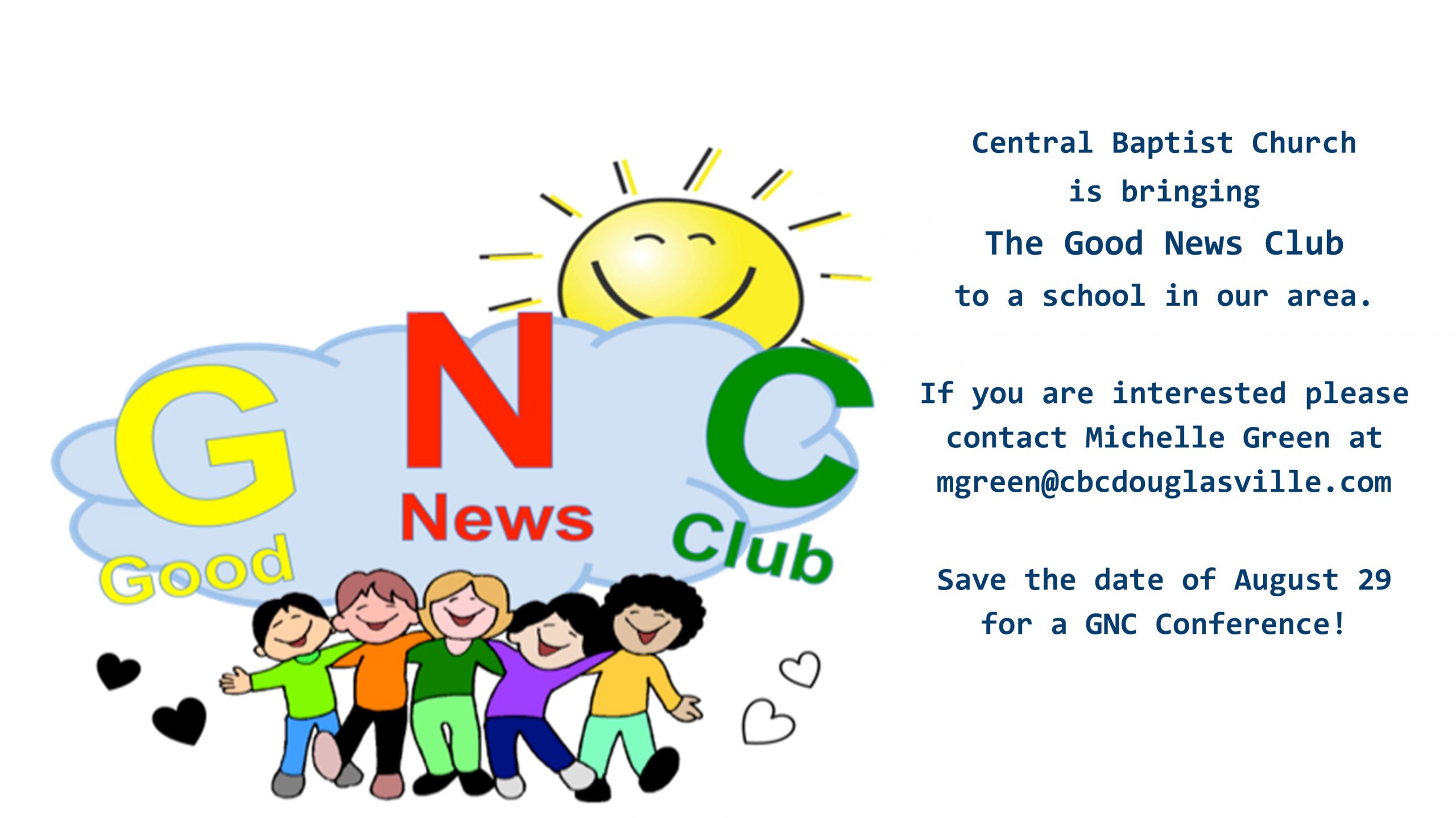 Good News Club 2020 Conference
